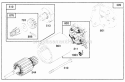 Electric Starter Diagram and Parts List for 257707-0127-01  Briggs and Stratton Engine
